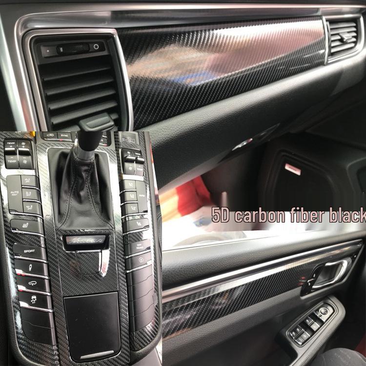 Macan & Cayenne Interior Carbon Fiber Decorative Stickers