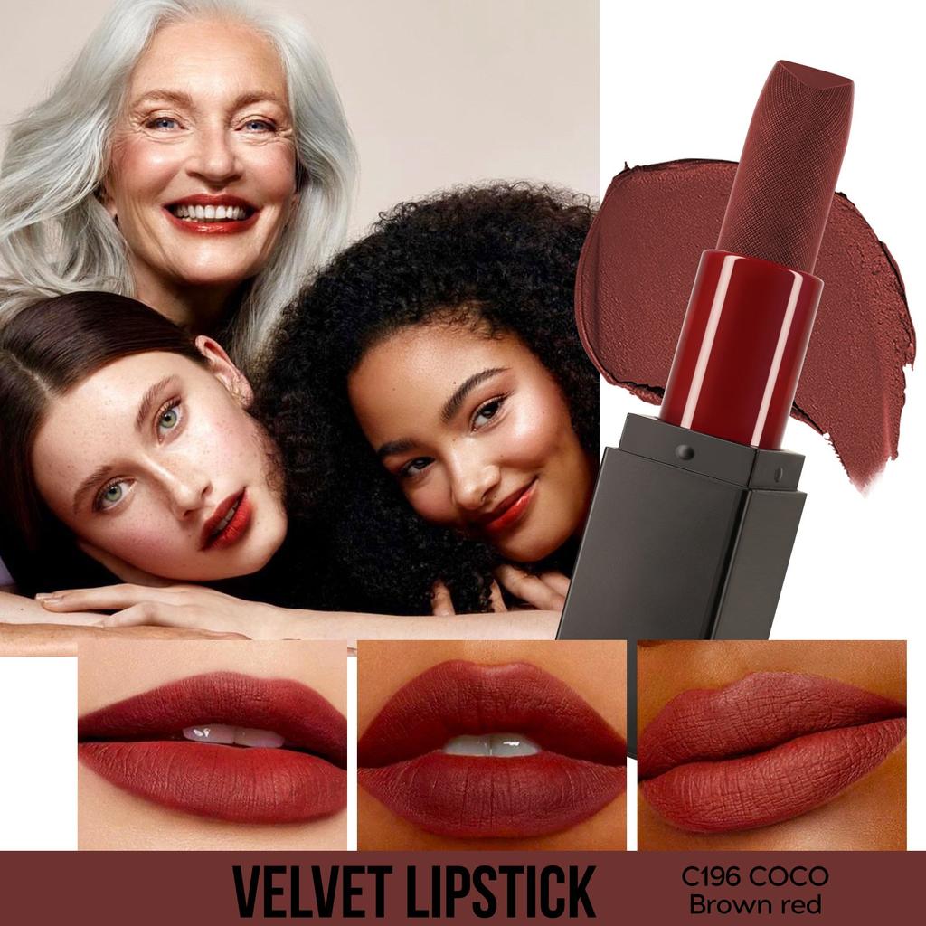 6-цветная помада European And American Velvet Natural Nude Lipstick