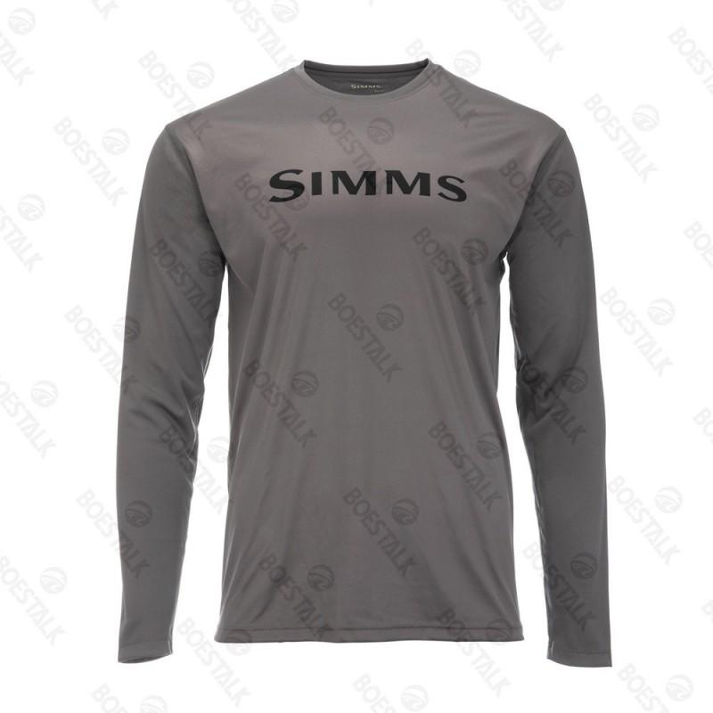 Mens Quick-Dry UV Protection Fishing T-Shirt Long Sleeve Crew Neck Outdoor Angling Summer Wear
