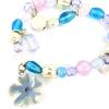 [A3297] - Designer Bracelet 'Prairie Fleurie' Blue