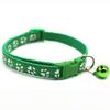 Colorful Pet Leash & Paw Print Collar Set for Dogs and Cats