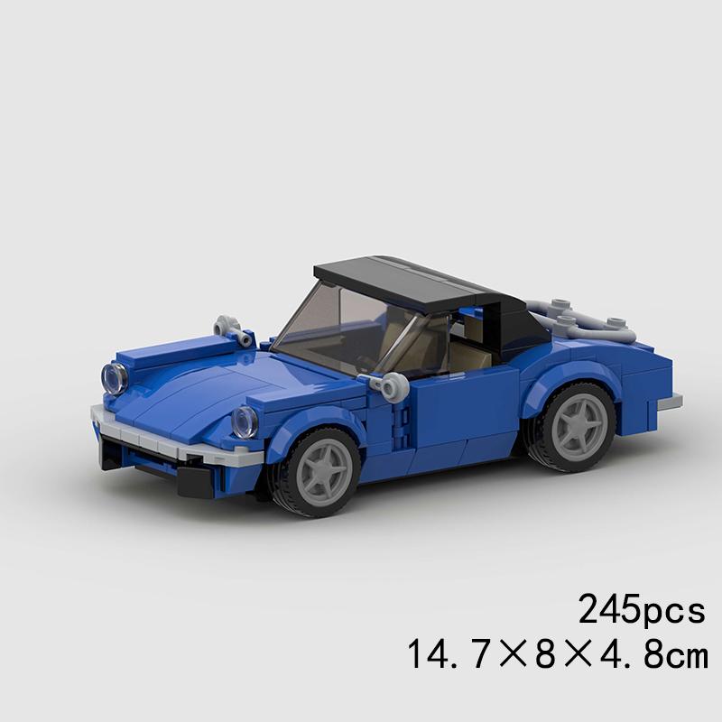 MOC Car Super Race City Speed ​​Sport Pickup Vehicle Model Building Blocks Rally Supercar Racing Bricks Christmas Gift Technical
