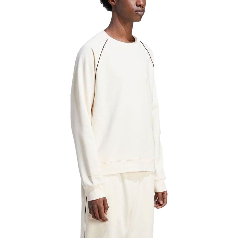 Adidas Толстовка X Wales Bonner Crew Бежевые топы унисекс Кремовые IN3009