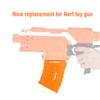 Замена держателя зажима для магазина с мягкой пулей на 10 дротиков для аксессуара для игрушечного пистолета