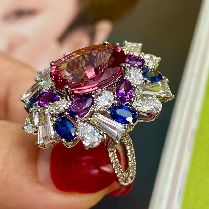 Sace Gems Классическое кольцо из медного сплава с цирконом, женские ювелирные изделия, свадебный подарок для вечеринки