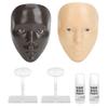 Набор для косметической практики Реалистичная силиконовая доска для отработки макияжа с манекеном для лица 40 мл
