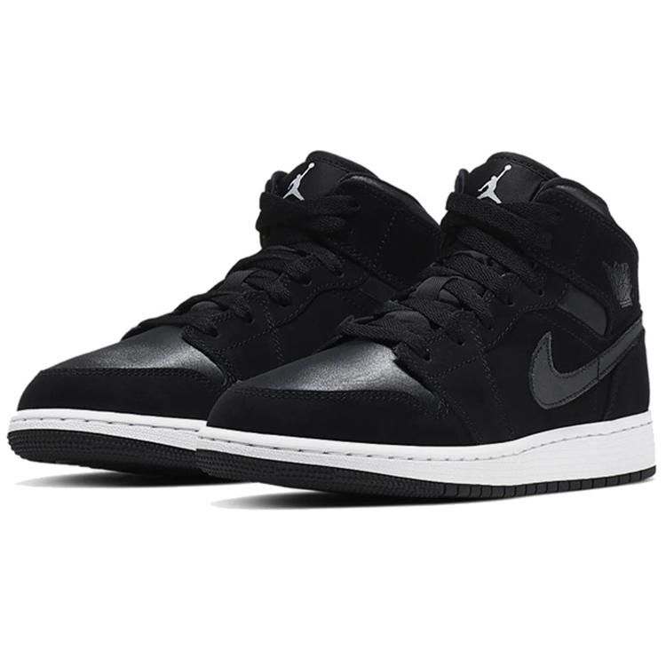 Air Jordan 1 Mid SE 'Black Anthracite' GS BQ6931-012