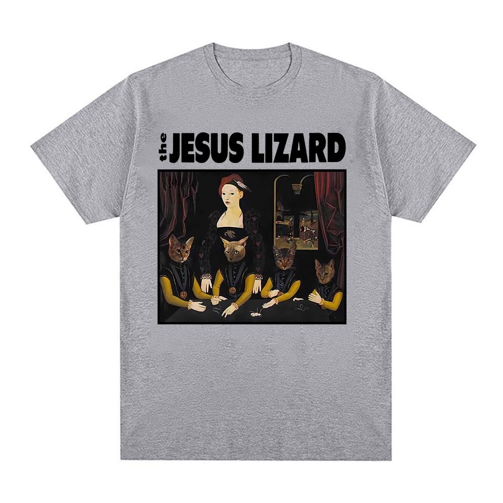 The Jesus Lizard Limited Edition Graphic T Shirts Unisex Unisex Fashion Gothic Summer Short Sleeve T Shirt Pure Cotton Streetwear