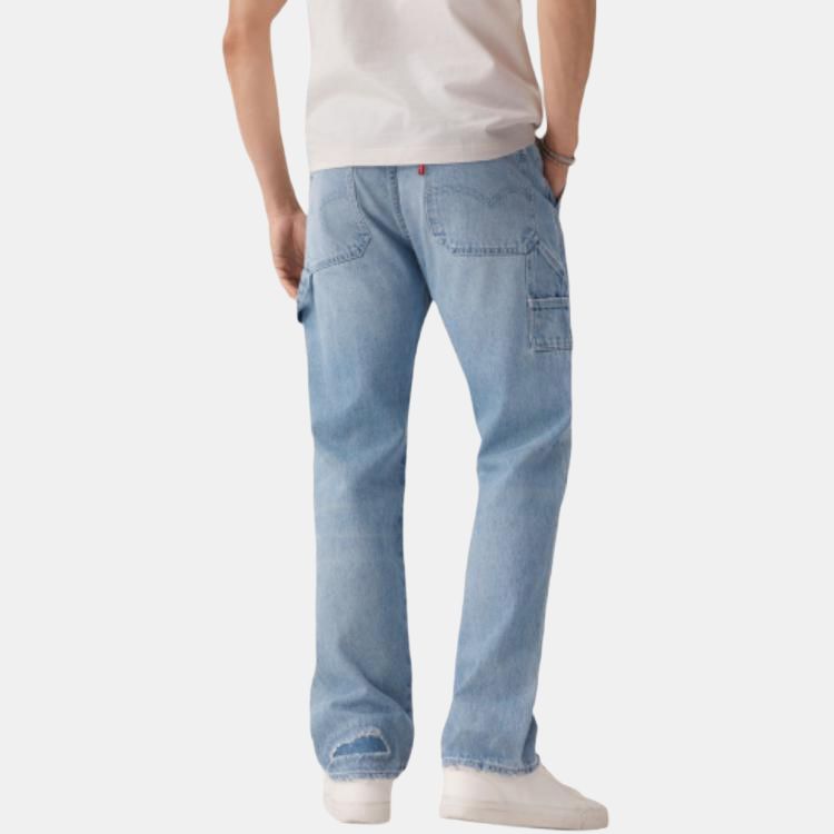 Levi's Jeans Men's Light Blue Moderate Straight Fit Pants 0054X-0000