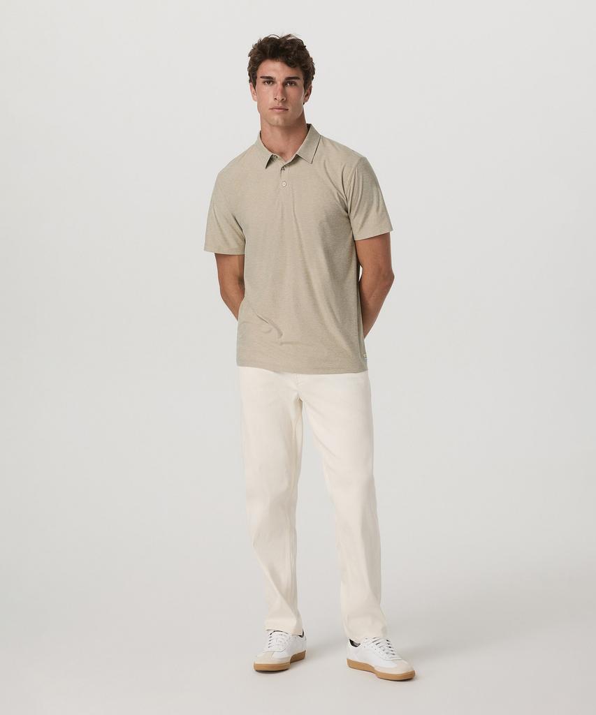 VUORI [Men'S] Stratotech Polo_Light Khaki Vr16121015
