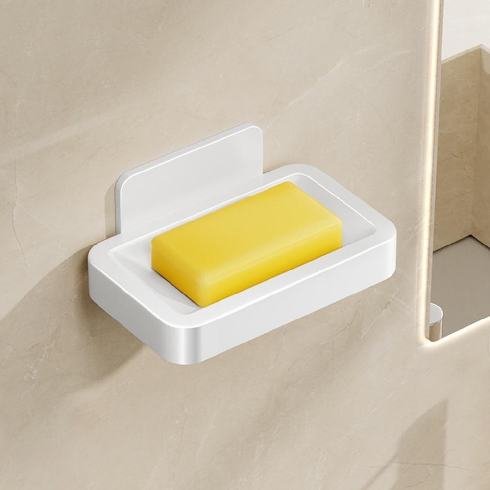 Алюминий Цинк Цинковый сплав Мыльница Без сверления Держатель для мыла Прочный Держатель для хранения губки Душевая комната