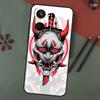 Samurai Oni Mask Case For Realme 15 Pro GT7 GT6 C65 C67 C61 C53 C55 C51 C35 C63 C71 C75 11 12 13 14 Pro Plus