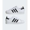 adidas Женские кроссовки Superstar 2 Cloud White Core Black Золотистый металлик JS4010
