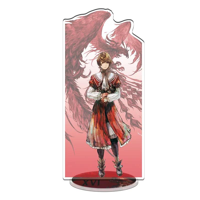 16см Фэнтези Игра Периферия КЛАЙВ-РОЗФИЛД Акриловые Стенды с Персонажами Карточные Подарки для Мальчиков Коллекция Украшение Игрушки Куклы