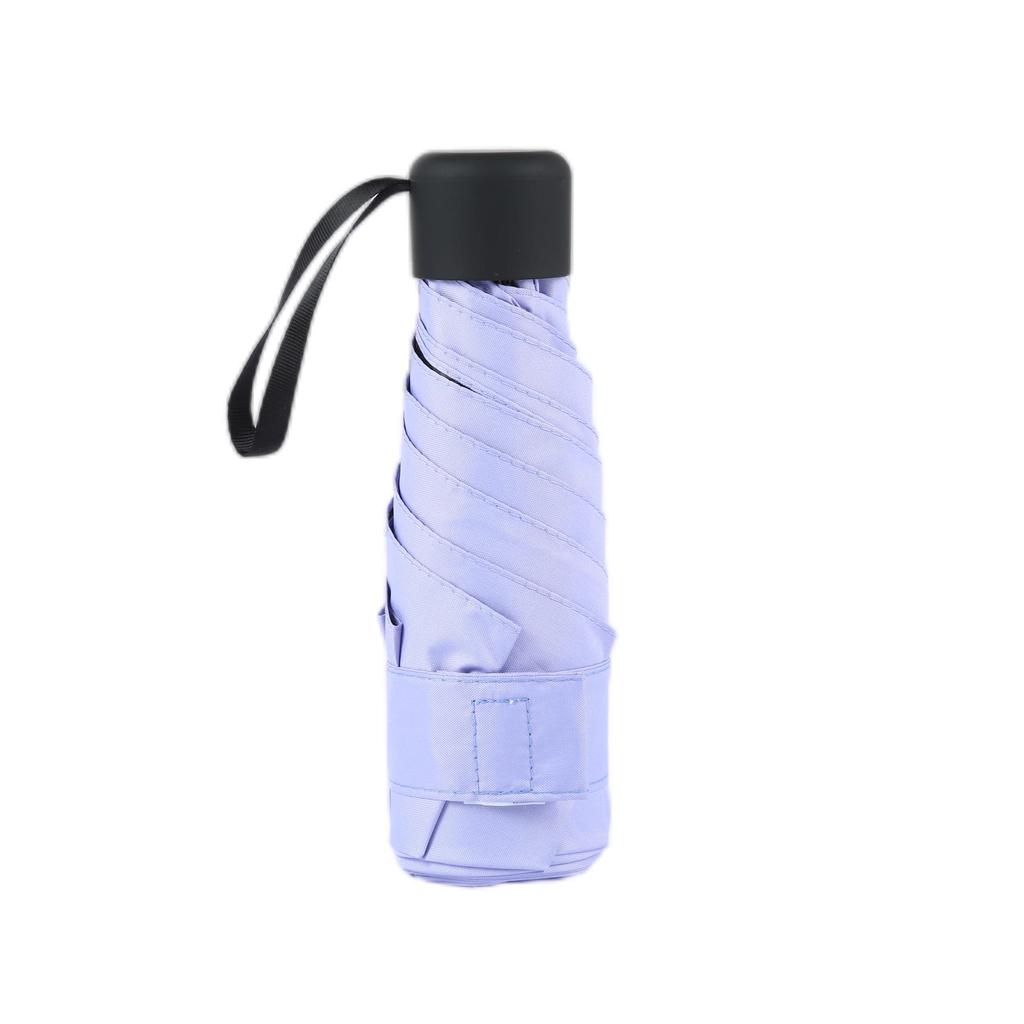 Компактный зонт двойного назначения с УФ-защитой от солнца и дождя, портативный складной солнцезащитный козырек с принтом