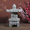 Bluestone Stone Lantern: Zen Landscape Decoration for Gardens and Courtyards