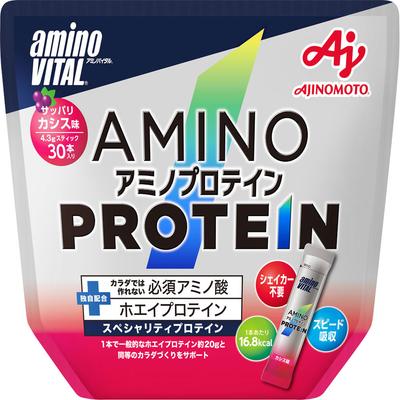 'Amino Vital' Аминопротеин со вкусом черной смородины, пакетик 4,3 г x 30 шт. Другое (проверьте замки, очистители языка и т. д.) Другой (проверьте замки, очистители языка, e