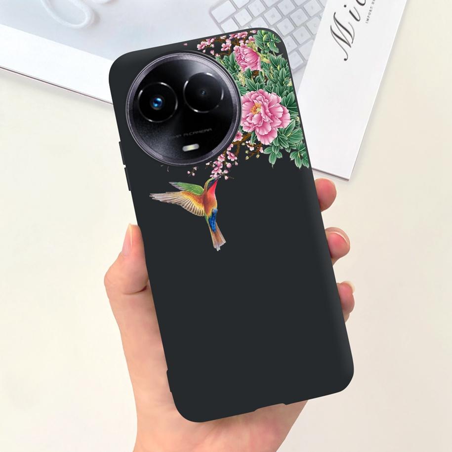 Ударопрочный Чехол Для Realme 11 5G / Realme 11X Чехол На Телефон Модный Девушки Мягкий Силикон Funda Для Realme11 11 X 2023 RMX3785 Coque