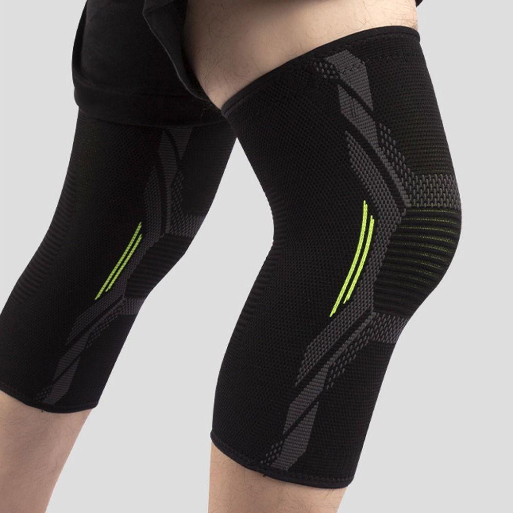 Нейлоновый спортивный бандаж для фитнеса, компрессионный бандаж для облегчения артрита, наколенники, носки для поддержки колена