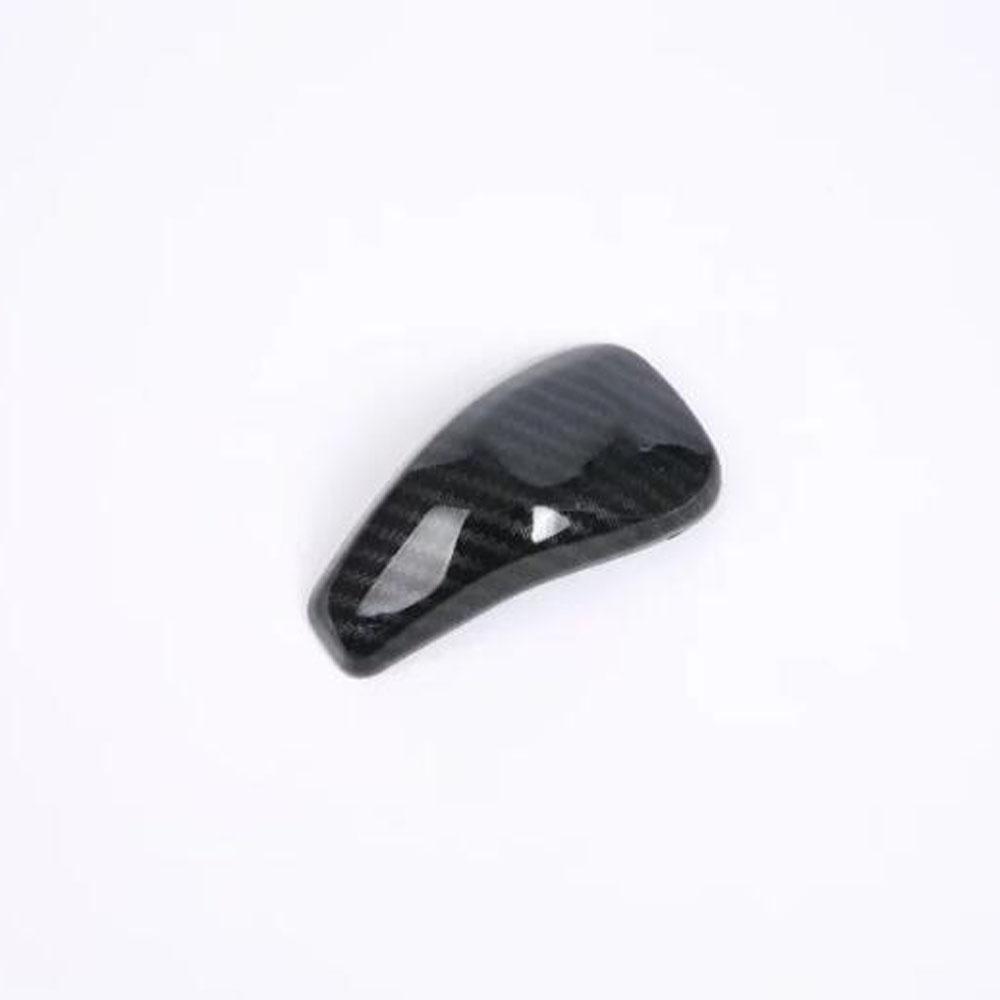 Sale For SUBARU XV 2018     Sticker Head Sequin Trim Carbon Fiber Gear Cover Shift Knob Control Lamp Frame 1pcs