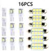 TCYATO 42Pcs LED Car Interior Lights T10 6000K SMD LED Replacement License Plate/Reading Bulbs Xenon White Interior Light Bulbs Bulbs 7
