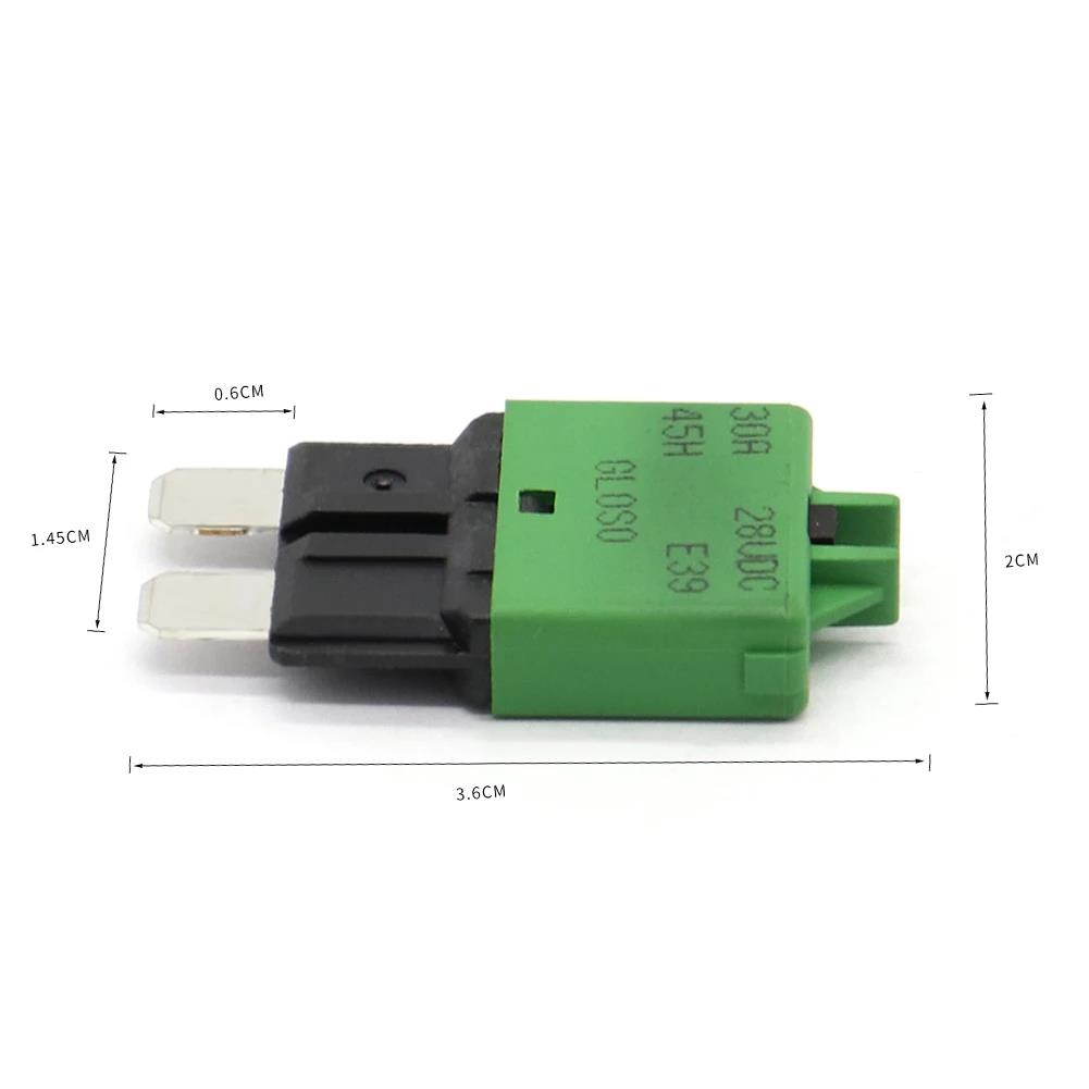 DC14/32V 5A-30A Automatic Reset Mini ATM Circuit Breaker Blade Fuse With Automatic Recovery for Car Motorcycle Truck Boat Marine Fuses4