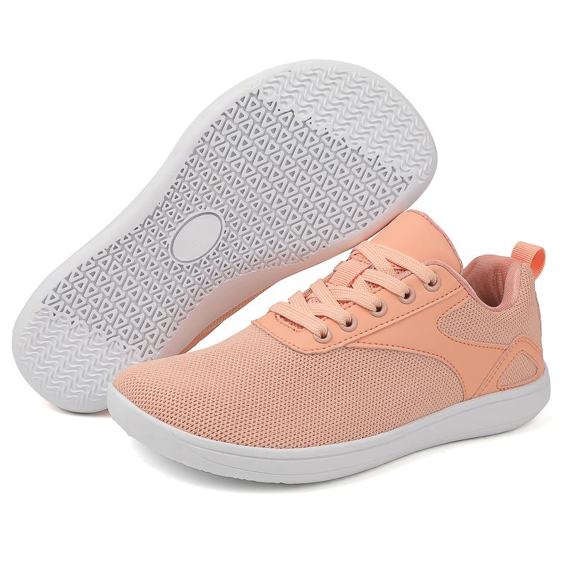 Новые мужские широкие парусиновые кроссовки Barefoot 2024, модные балетки, мягкая подошва с нулевым перепадом высоты, широкий носок, легкие модные кроссовки, большой размер 48