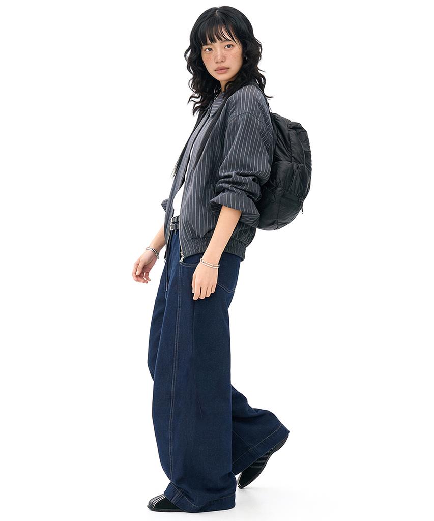ARTISTWEAR [Atw] Широкие джинсовые брюки с изогнутым кроем