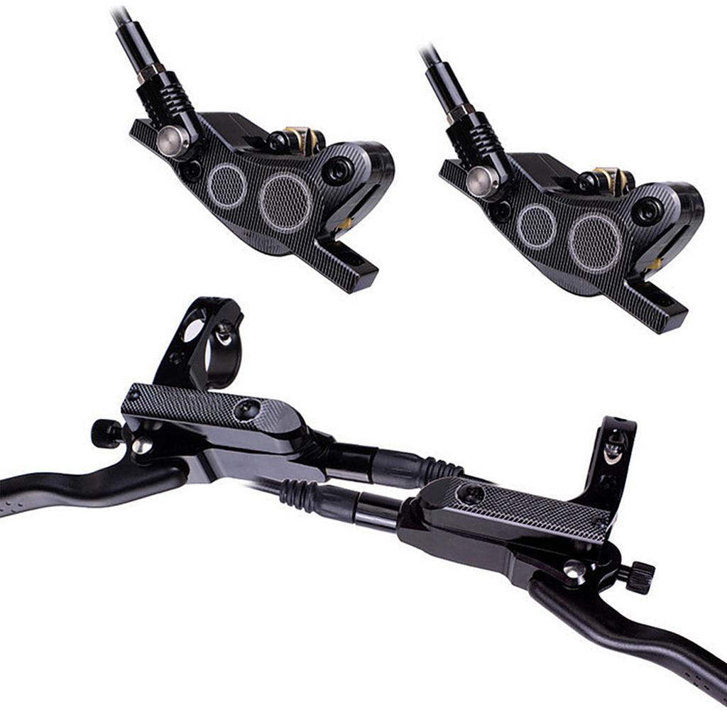 4-поршневой гидравлический дисковый тормоз для велосипеда, алюминиевый передний и задний калипер, велосипедные тормоза для шоссейного велосипеда, горного велосипеда