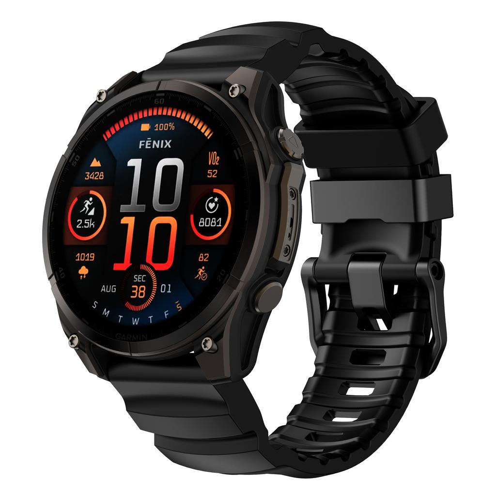22mm 26mm Strap For Garmin Tactix8 Silicone Band for Garmin Fenix 8/7X Pro/E Enduro 3 Bracelet For Forerunner 970-965/Instinct 3