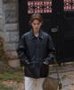 ANOETIC Button Classic Leather Jacket_2Color