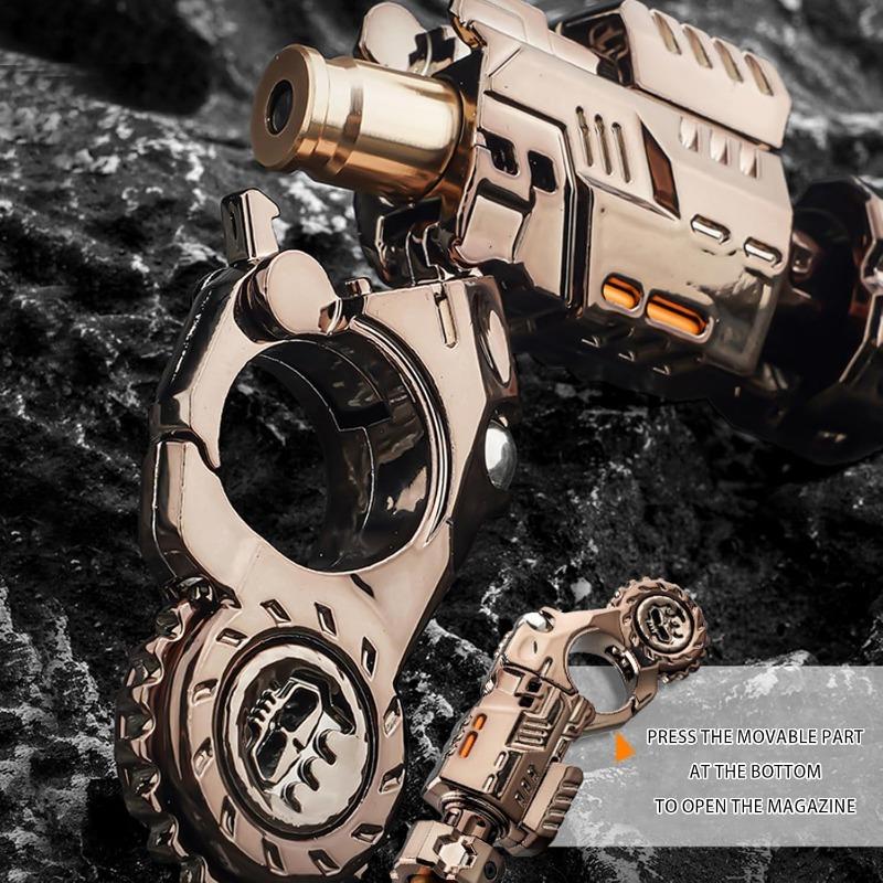 EDC Снятие стресса Спиннер-запускатель, Удовлетворяющий гаджет для снятия тревожности у взрослых, Настольный и портативный инструмент для релаксации в тактическом стиле