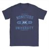 Monsters University Student Monsters Inc. T Shirt 100% Cotton Clothing Unique Round Neck Tee Shirt 4XL T-Shirts Unisex