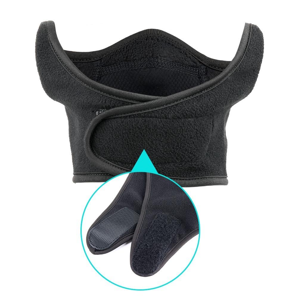 Windproof Ear Cover Fluffy Fleece Face Bandana Skiing Face Mask Outdoor Sports