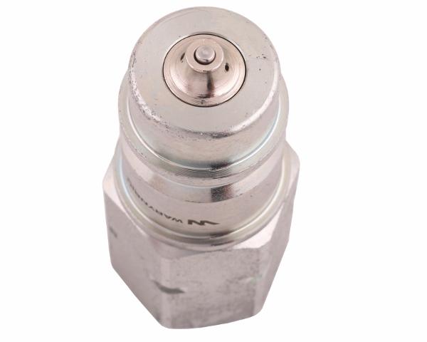Szybkozłącze Hydrauliczne Wtyczka Z Eliminatorem Ciśnienia M22X1.5 Gwint Wew. Euro (Iso 7241-A) Waryński
