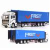 Children Pull Back Car Detachable Container Truck With Container Drop-resistant Car Model Toy Gifts