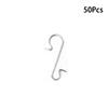 50 шт. DIY Подвесной крючок S-образной формы для рождественских украшений Крючки для дома Товары для вечеринки Декор Металл