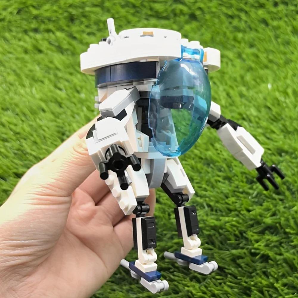 Набор Строительных Блоков MOC Робот-Мех из Subnautica 155 Деталей Набор Идей Робот Глубоководный Кирпичики Игрушки Рождественские Подарки