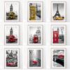 London Paris Landscape Canvas Painting Posters On the Scandinavian Theme and Prints Wall Art Paintings for the Living Room