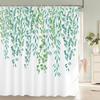 Цветы Трава Зеленые Растения Водонепроницаемые Шторки для душа для ванной Занавески для ванной Разные размеры 240*180СМ 3D принт Шторка для душа