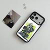 Аниме Ветровка Сакура Чехол для телефона Для iPhone 17 Air 16 15 14 Plus 13 12 11 Pro Max Двухцветный Жесткий ПК Модный Защитный Чехол