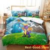 Постельное белье Spyro Reignited Trilogy Пододеяльник Простыня Печатный комплект постельного белья Наволочка Постель Полный Queen King Size Одеяло Спальня