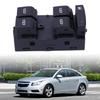 Car Window Switches Assembly, 12V 26211277 26211281 , with Four-Button Layout, Window Lock Function, Tool-Free Installation