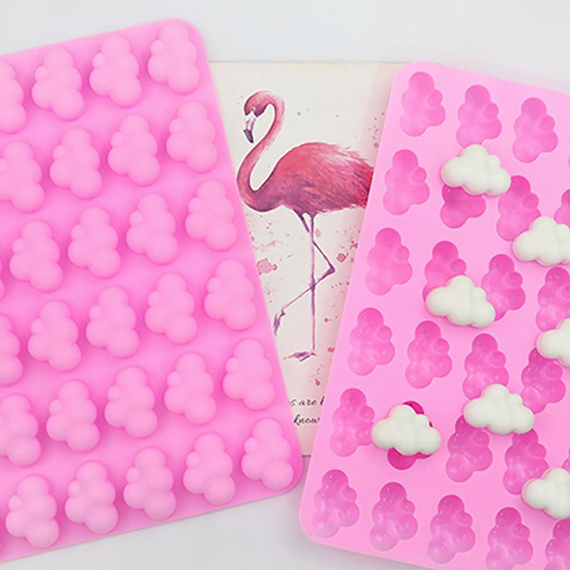 Силиконовая форма с облаками, погодная форма, сделай сам, для выпечки торта, шоколадная помадка, форма для кубиков льда, шоколадный мусс, декор для торта, форма для выпечки