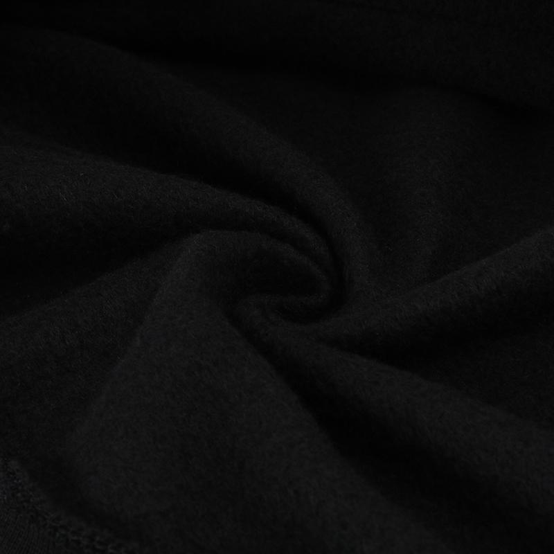 Adidas Sweatshirts Men's Black Hooded Moderate Regular H46512