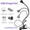 Настольная лампа с USB-клипсой, прикроватная лампа для дизайна ногтей, отверждение лака для ногтей, УФ-клей, лампа