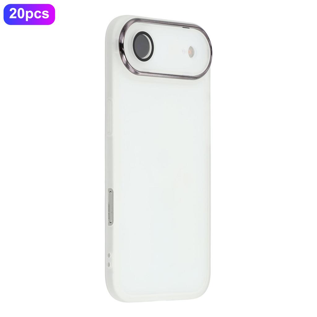 Bulk Purchasing 20Pcs For iPhone 17 Air Case Electroplated Camera Frame TPU Phone Cover Precise Cutouts