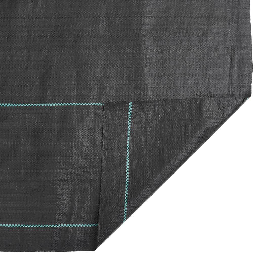 Vidaxl Agrowłóknina Antychwastowa, Czarna, 1,5X150 M, Pp