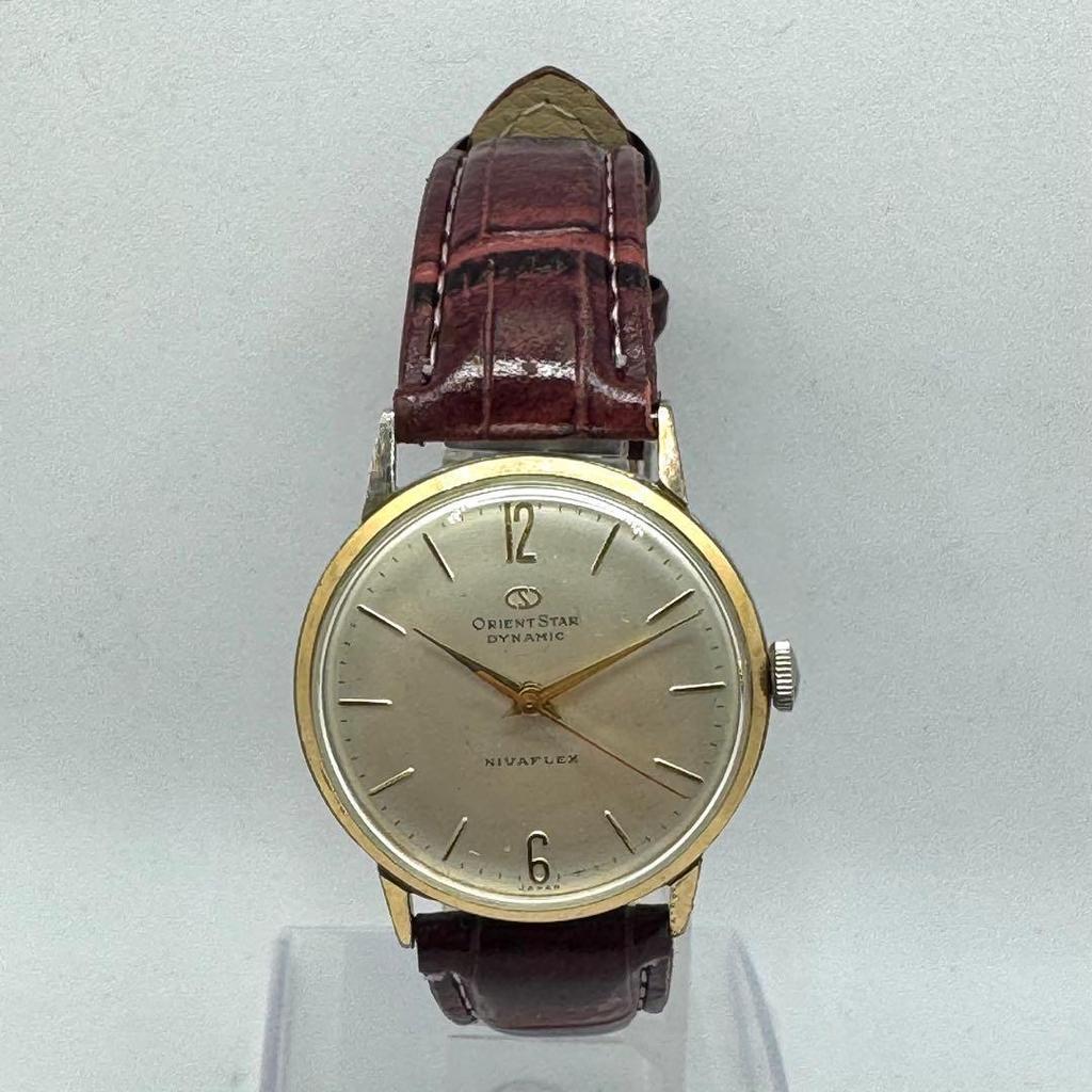 Used Vintage Orient Star Dynamic 11 stones hand-woundDisassembled and cleaned