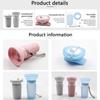 Silicone Outdoor Pet Water Cup Portable Portable Water Feeders Travel Dog Water Bottle  Travel